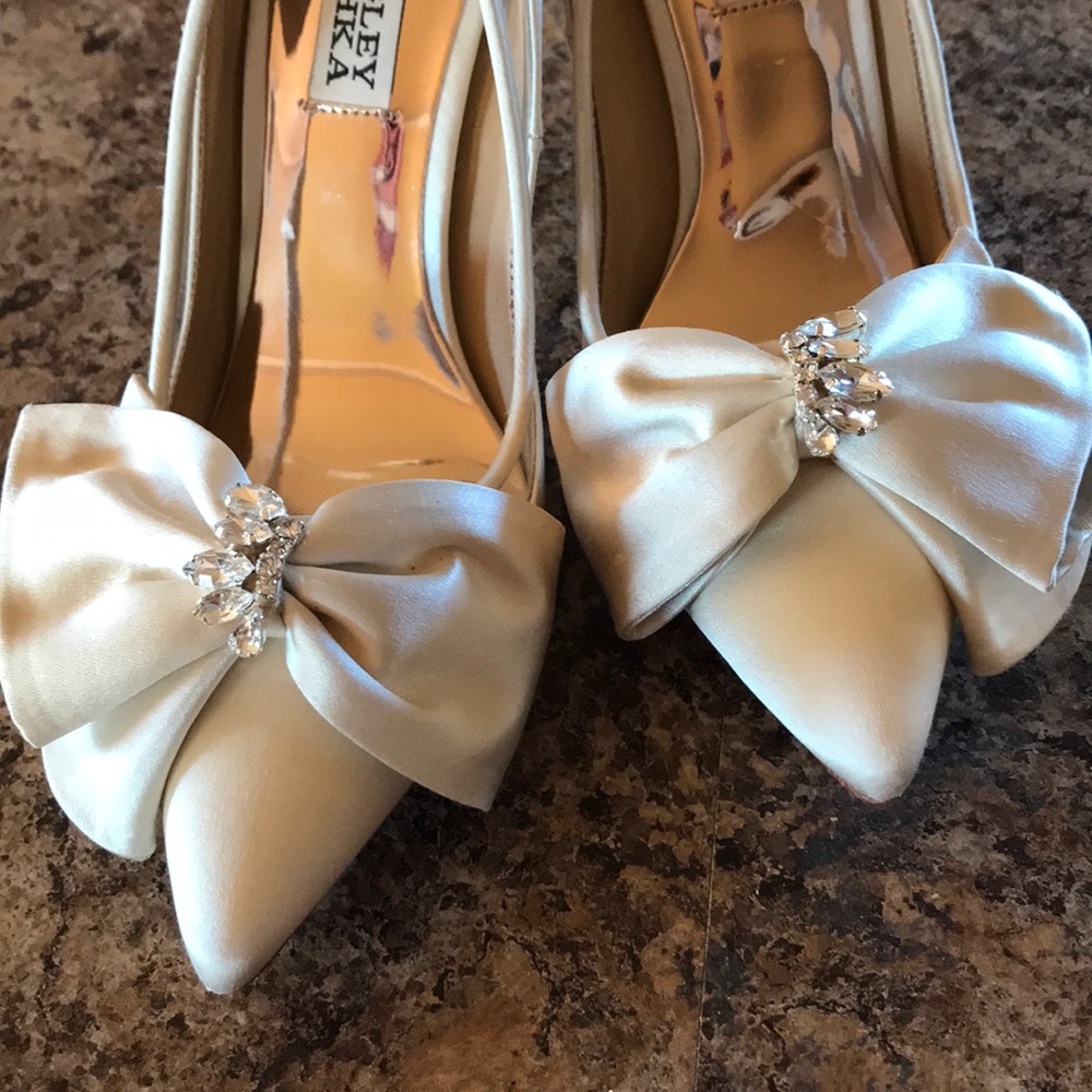 NWOB Badgley Mischka Frances Point Toe Heels_5